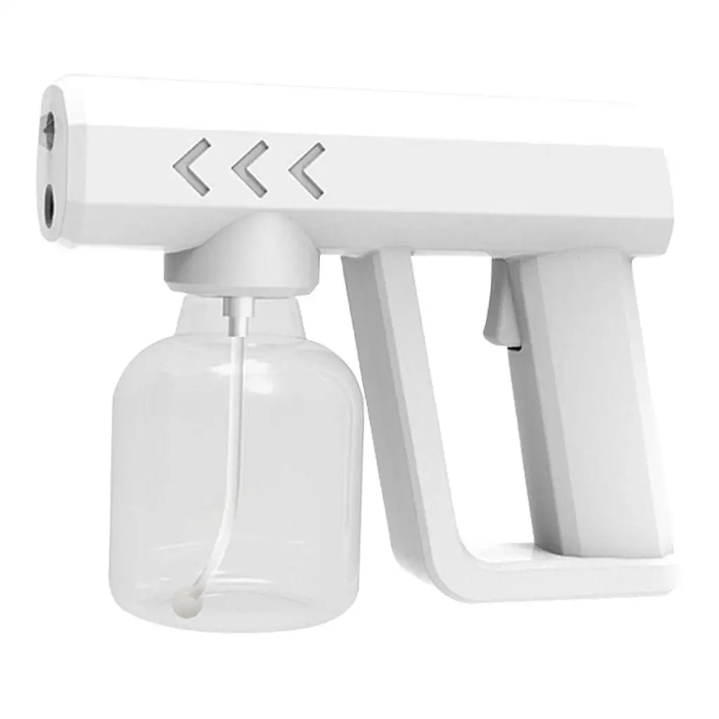 Rechargeable Disinfecting Fogger Machine Nano Sprayer 8.45oz Portable Blue Light Atomizer Wireless Electric for Home School