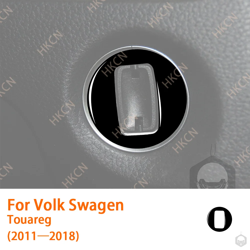 

For VW Touareg 7P MK2 2011 2012 2013 2014 2015 2016 2017 2018 Vechile Ignition Key Hole Panel Car Interior Accessories Sticker