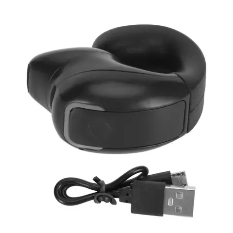 GD28 Open Ear Headphone Bluetooth5.3 Wireless Single Earpiece Ear Clip IPX4 Waterproof Earbud For Running Cycling Black