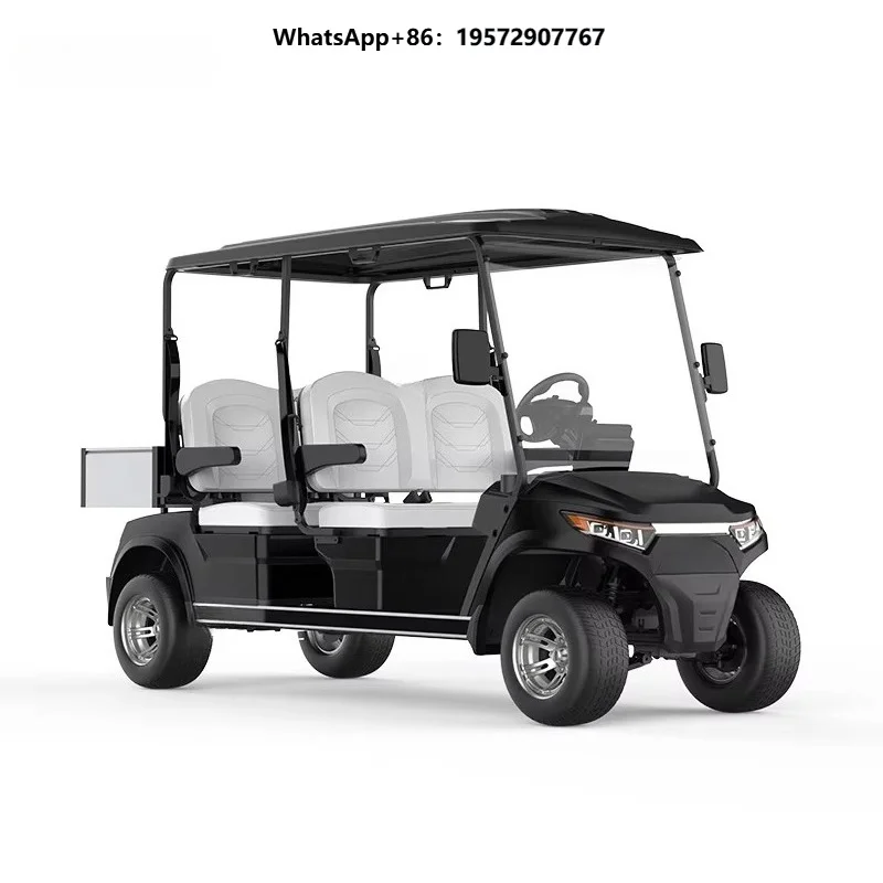 Diversified Custom 4 Seater Golf Cart with Loading Platform, Equipped with Battery 48V Electric Golf Cart