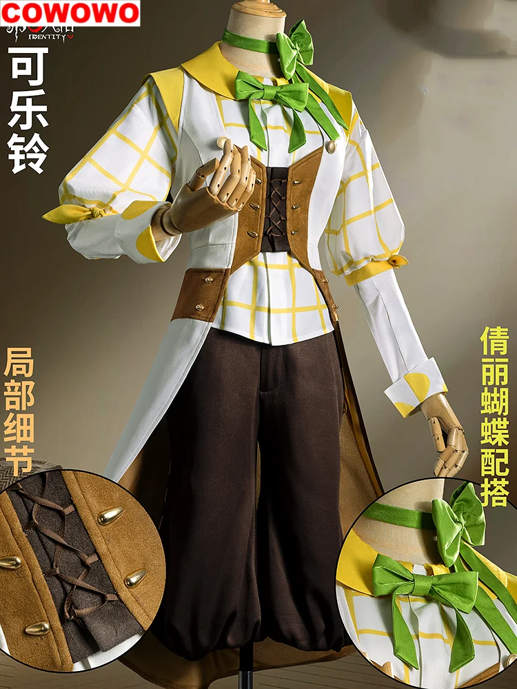 

COWOWO Identity V Prospector Cosplay Costume Cos Game Anime Party Uniform Hallowen Play Role Clothes Clothing