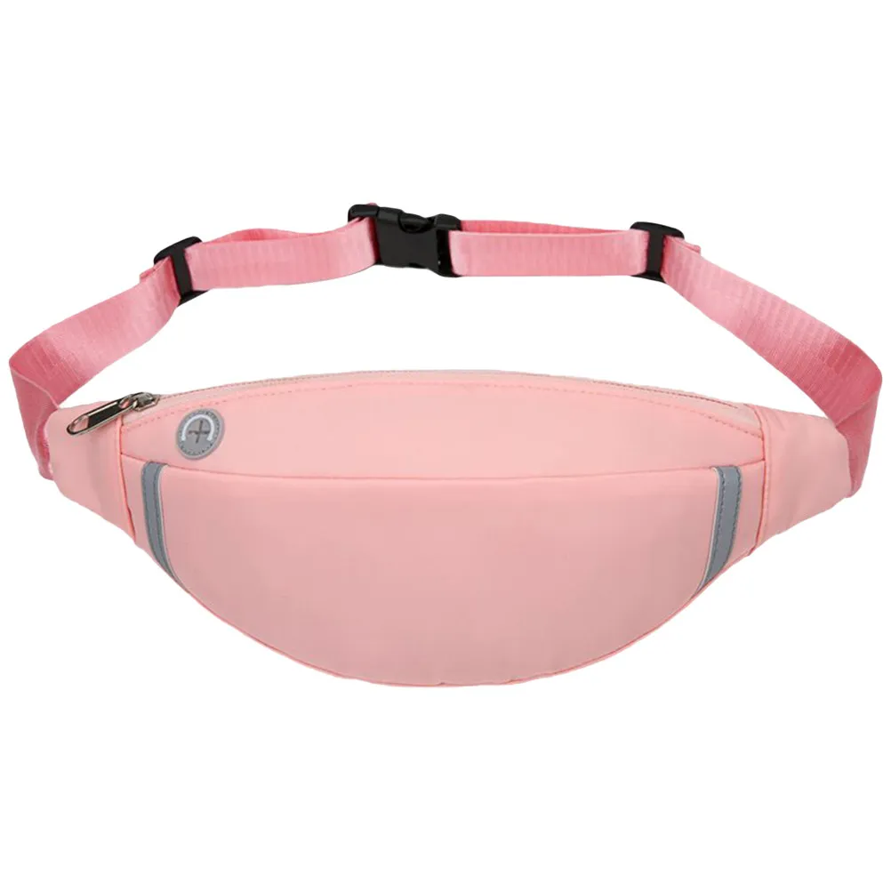 Women Adjustable Waist Bag Running Sports Fanny Pack Outdoor Fitness Phone Storage Travel Waterproof Chest Bag Lightweight