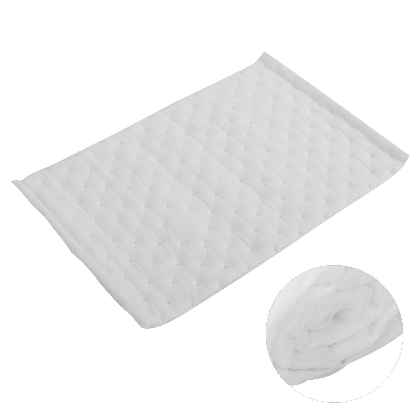 50x80cm Car Sound Deadening Mat Heat Insulation Cotton White Universal for Auto Door Hood