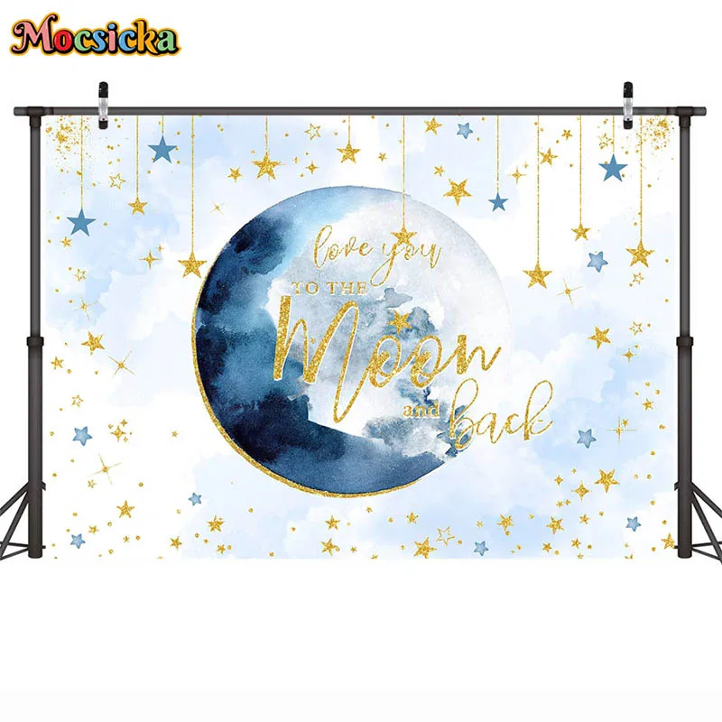 الوليد 1st عيد ميلاد التصوير خلفية الذهب نجوم لوحة دائرية استحمام الطفل ديكور الحفلات الدعائم الاطفال صورة الخلفيات