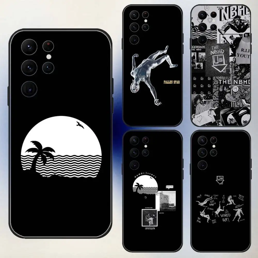 

Band The Neighbourhood TNBH Phone Case For Samsung S25,24,23,30,21,10,9,Ultra,Plus,Lite,FE,5G Black Soft Case