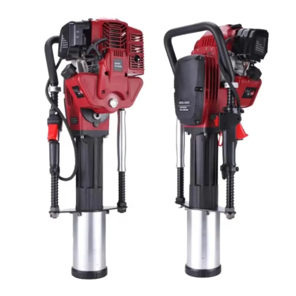 

Portable Pile Driver, Fence Post Driver,Handheld Impact Pile Driver for Farm Fence,Heavy Duty Post Rammer with High Impact Force