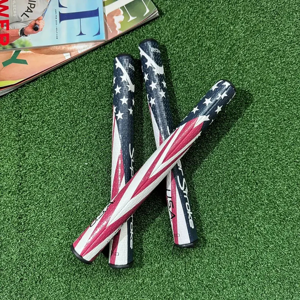 USA Flag Golf Putter Grips Calong Non-Slip Grip,Lightweigh Traction Rubber Technology Golf Clubs Grips