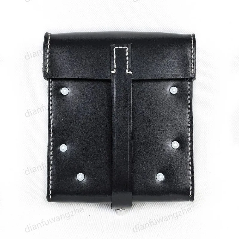 German Replica Leather Tool Box No Inner Structure Reenactment Gear