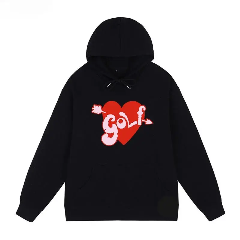 

2024 New Casual Wear Warm Cotton Men and Women Hooded Hoodie Fashion Trend Printed Couple Hooded Sweatshirt Garment Top New In