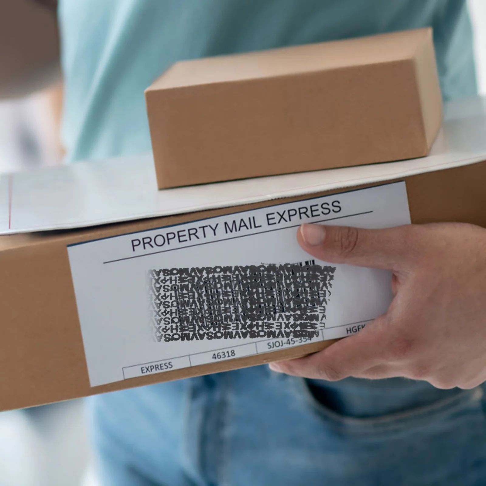 Petit Tampon en Plastique pour la Protection des Informations et de la Vie Privée, Rouleau de Tampon pour Billets Express