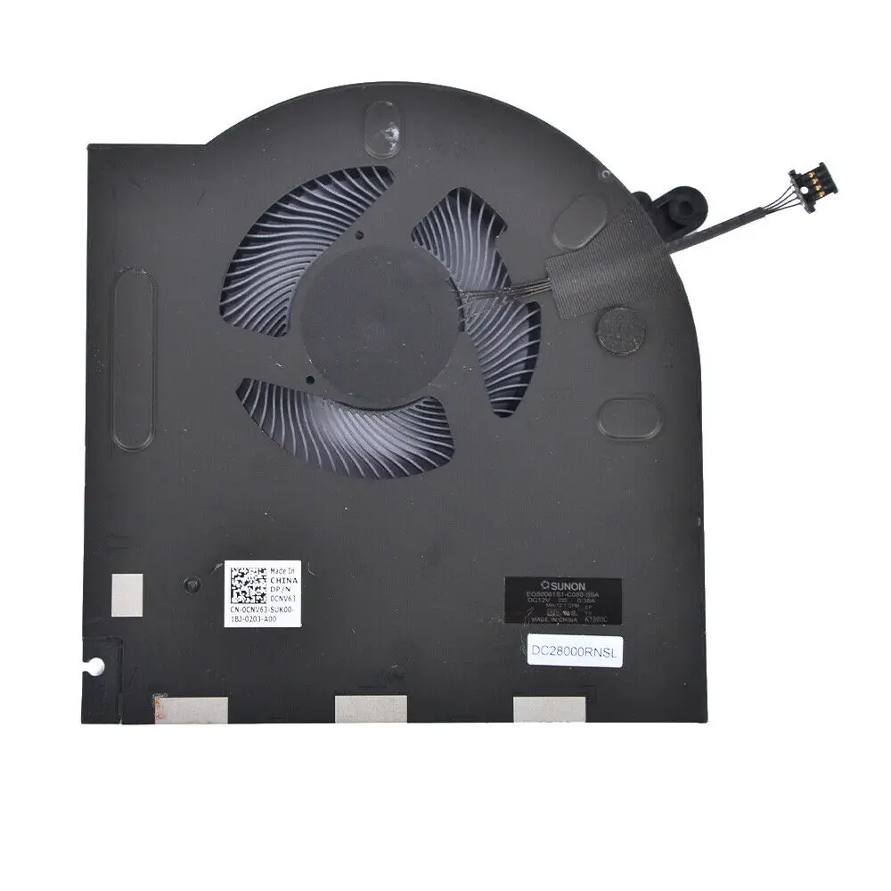 

CPU GPU Cooling Fan For Dell Alienware M17 R3 M17 R4 RTX Graphics