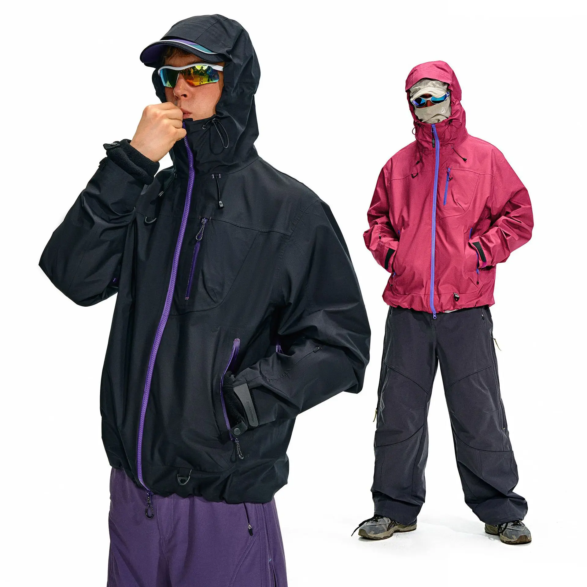 Outdoor Windproof & Waterproof Jacket: Versatile for Mountaineering, Hiking & Cycling, Unisex Couple Style