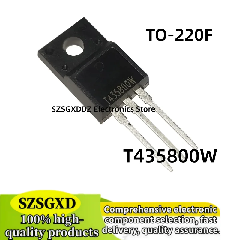 5-10-20-30-40-50pieces 100% new T435800W T435-800W Bidirectional Thyristor TO-220F 4A/800V Chipset