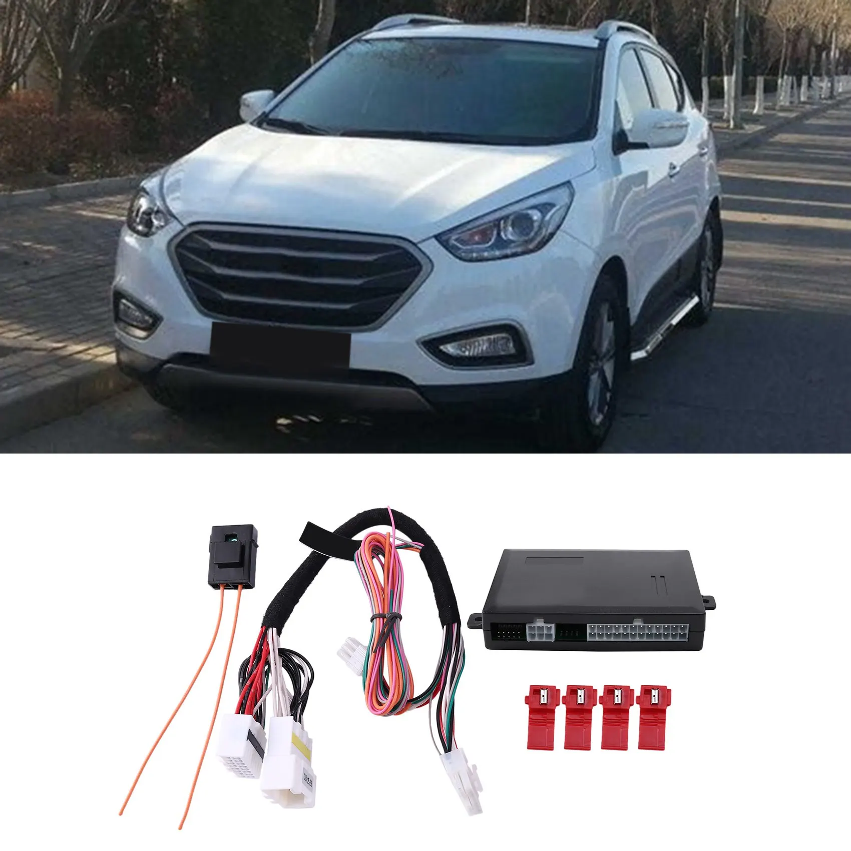 Car Window Closer Module Auto Security System Kit Window Closer Module Roll Up/Down for IX35