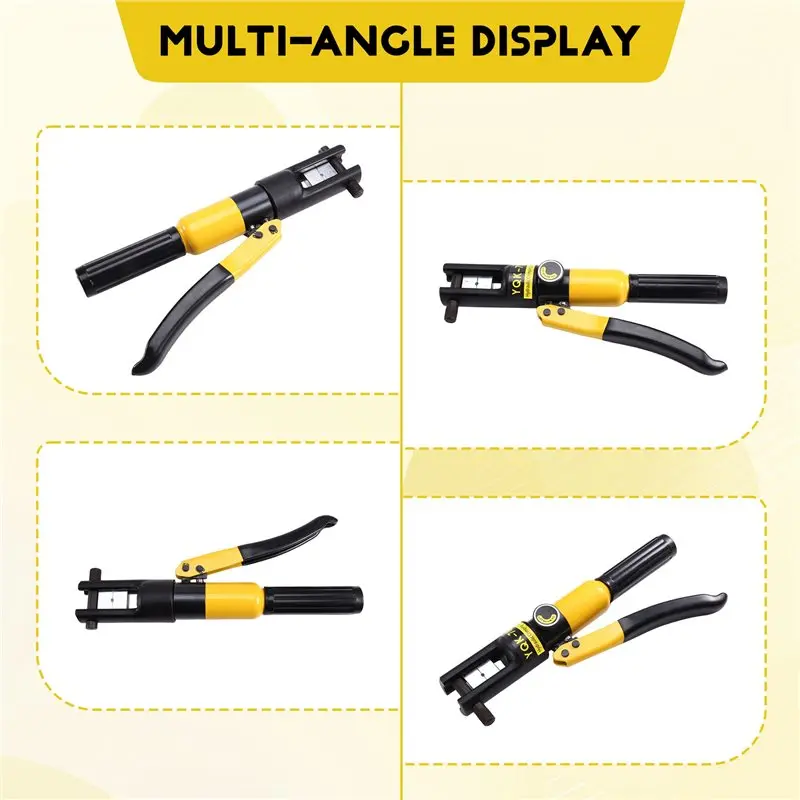24-Stunden-Lieferung 4-300 mm2 hydraulische Crimpzange, YQK-70H Druck 8T hydraulische Heimwerkzeuge, hydraulische Zange DIY-Kabeltange