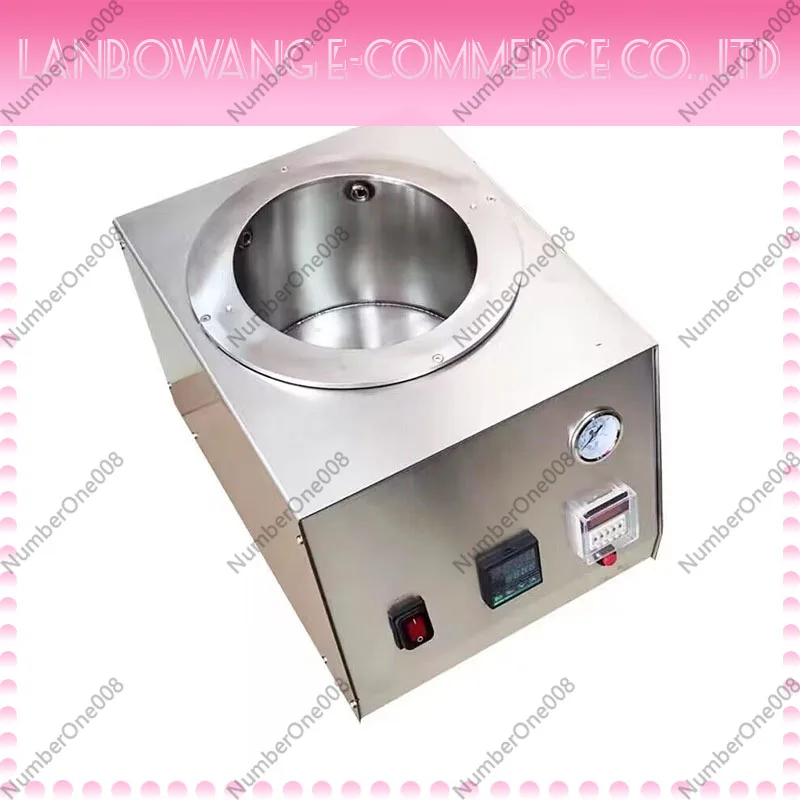 500W Dental Pressure Cooker Backwash Resin Polymerizer for Denture Processing Remove Air Bubbles Lab Curing Unit