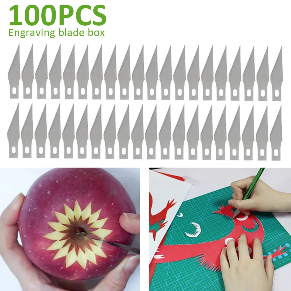 100Pcs Metal Scalpe…