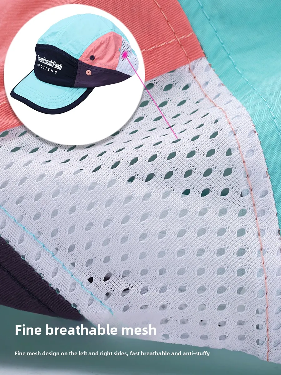 Chapéu de beisebol respirável de secagem rápida ajustável verão malha snapback boné viseira esportes legal moda quente ao ar livre popular das mulheres dos homens