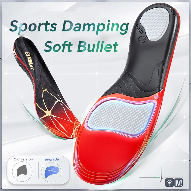 Premium Silicone Gel Insoles for Shoe Men Women Orthopedic Arch Support Sports Insoles for Flat Feet Plantar Fasciitis Shoe Sole image 2