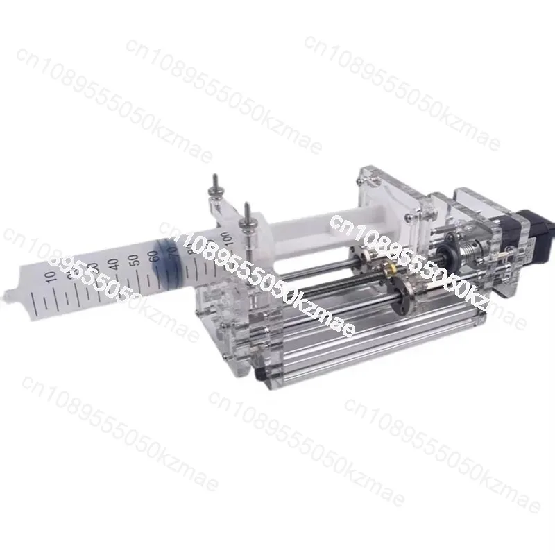 SuitableforPrecisionElectric Syringe Pump Propulsion Pump Liquid Dispenser DC 12V 1-150ML Laboratory Micro Syringe Pump Benchtop