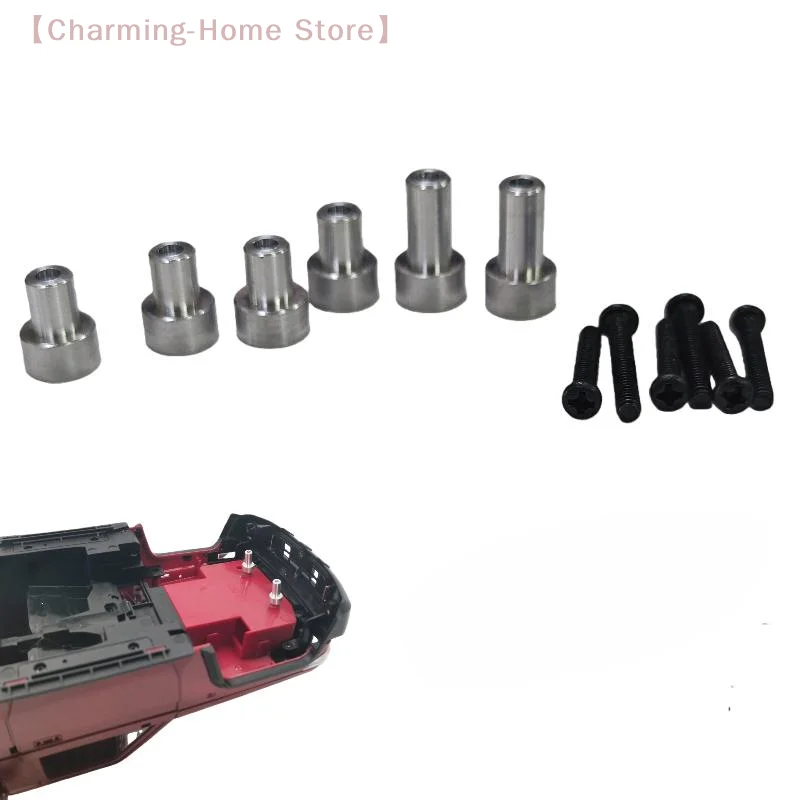 【M】1 Set For 1/12 Modified Big Wheel Special Upgrade Parts MN82 MN82S Metal Car Shell Raise The Column Heighten Bracket