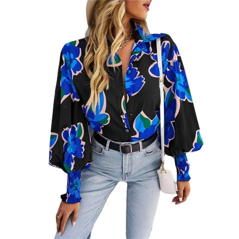 เสื้อคลุมมีฮู้ดพิมพ์ลายสำหรับผู้หญิง ผ้าโพลีเอสเตอร์ 100% ทรงหลวม สไตล์ลำลอง แฟชั่นฤดูร้อน