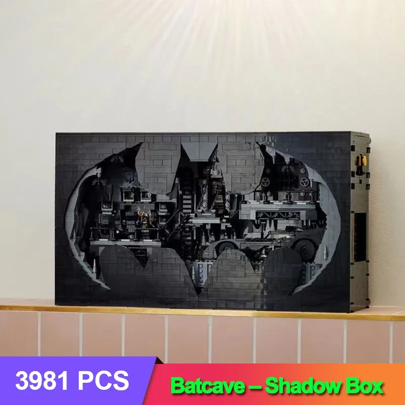 

Со светом MOC 76252 Дисплей Shadow Box 3981 шт. Классическая модель Строительный комплект Блоки Кирпичи Игрушки для детей Мальчики Подарки на день рождения