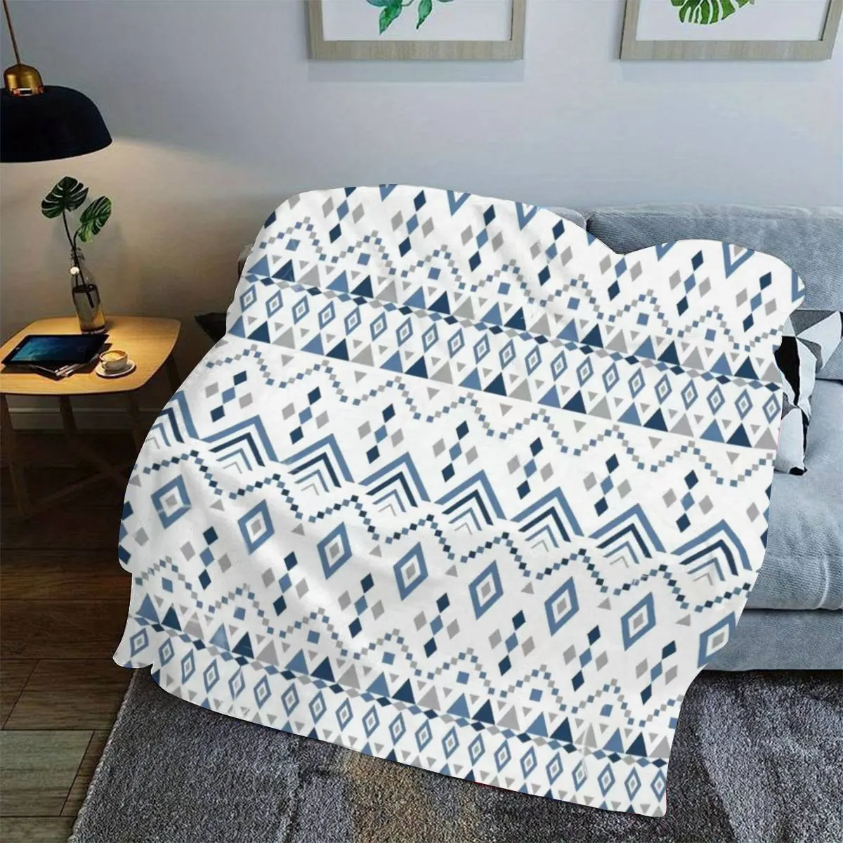 Bohemian Style Printed Throw Blanket - for Home, Outdoor Camping, Car Travel, Sofa, Bedroom, Decorative Shawl