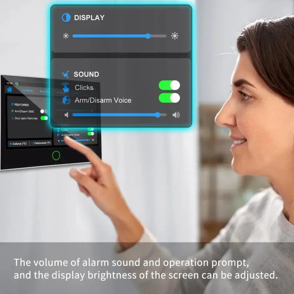 مجموعات نظام إنذار المنزل الذكي إنذار الفقرة Hogar Tuya إنذار حماية الأمن الذكي Casa Inteligente Alexa نظام أمن الوطن
