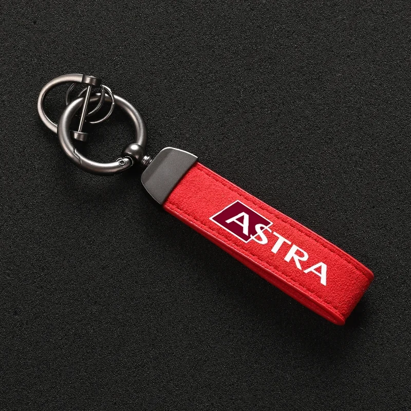 Suede Keychain Sport Key Ring Custom Gift With Logo For Opel CORSA ASTRA J H G INSIGNIA MOKKA key ring Car Accessorie