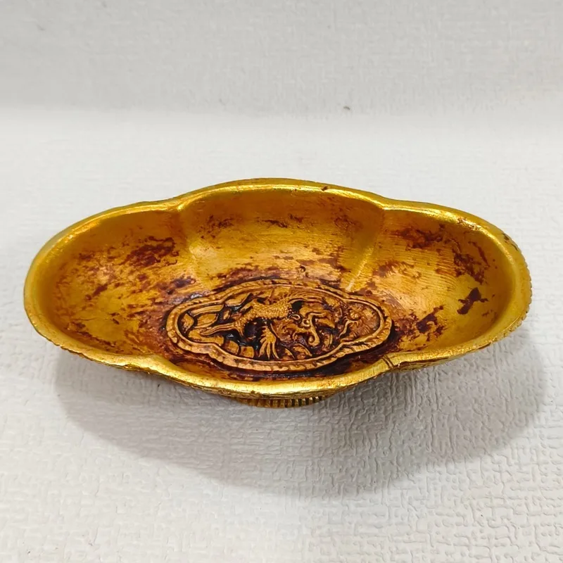 copper plate, washer, home decoration, of Tang Dynasty gilt pen washers, antique collection