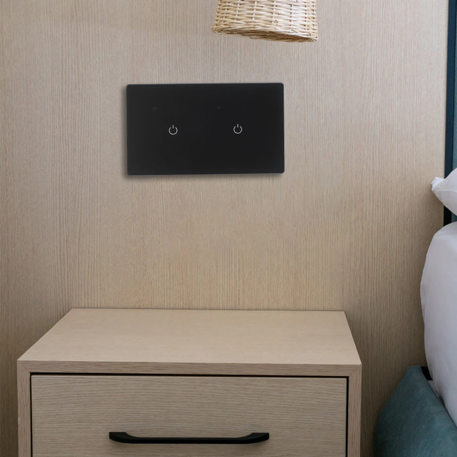 for Energy Saving Light Smart Remote Voice Switch 146*86*35mm for Smart WiFi Switch For Smart Home for Energy Saving