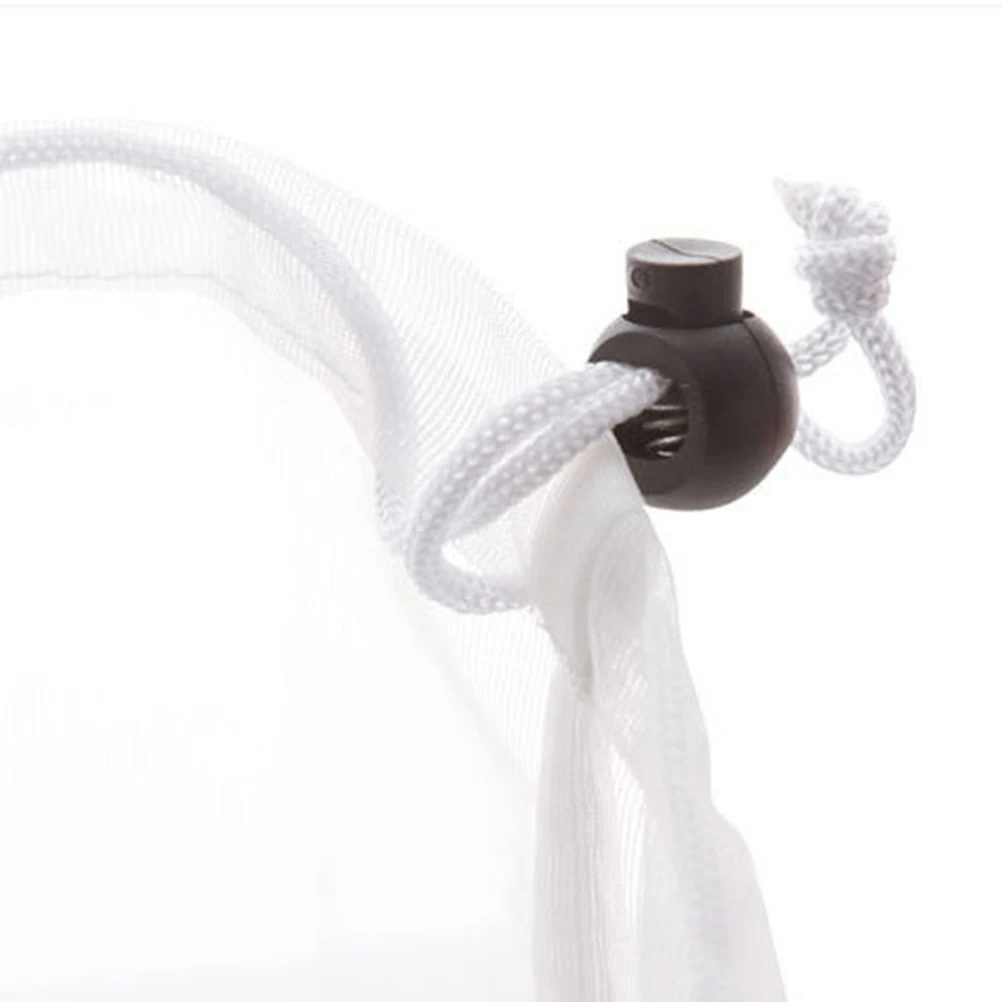 

Lingerie Washing Bag Mesh Underwear Laundry Bag Drawstring Sturdy For Coats Jeans Jackets Professional Use