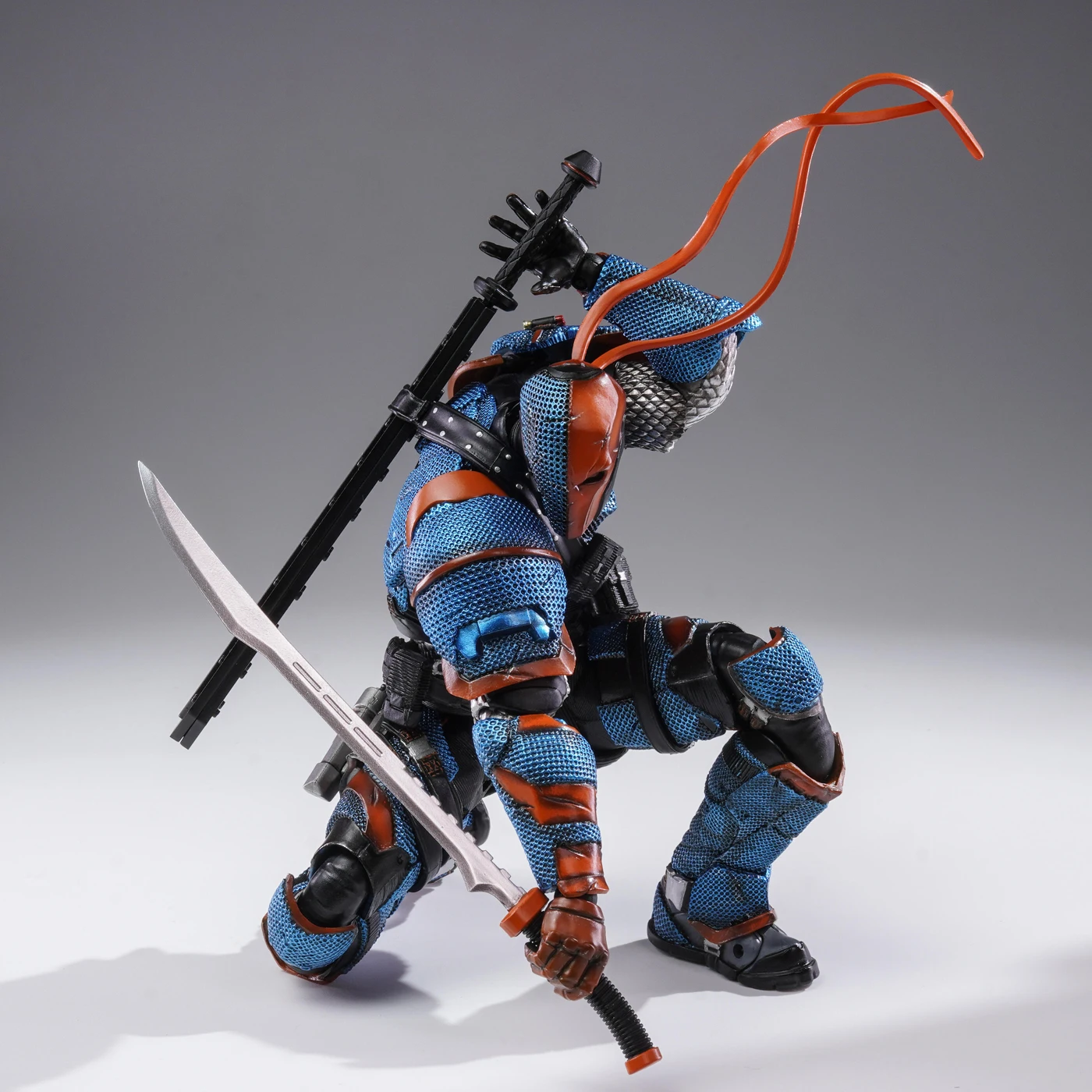 UPFinegures Deathstroke Actionfiguren Dc Original Lpzz Toys 1/12 Slade Wilson Beweglicher Batman Sammlermodell Figur Spielzeug