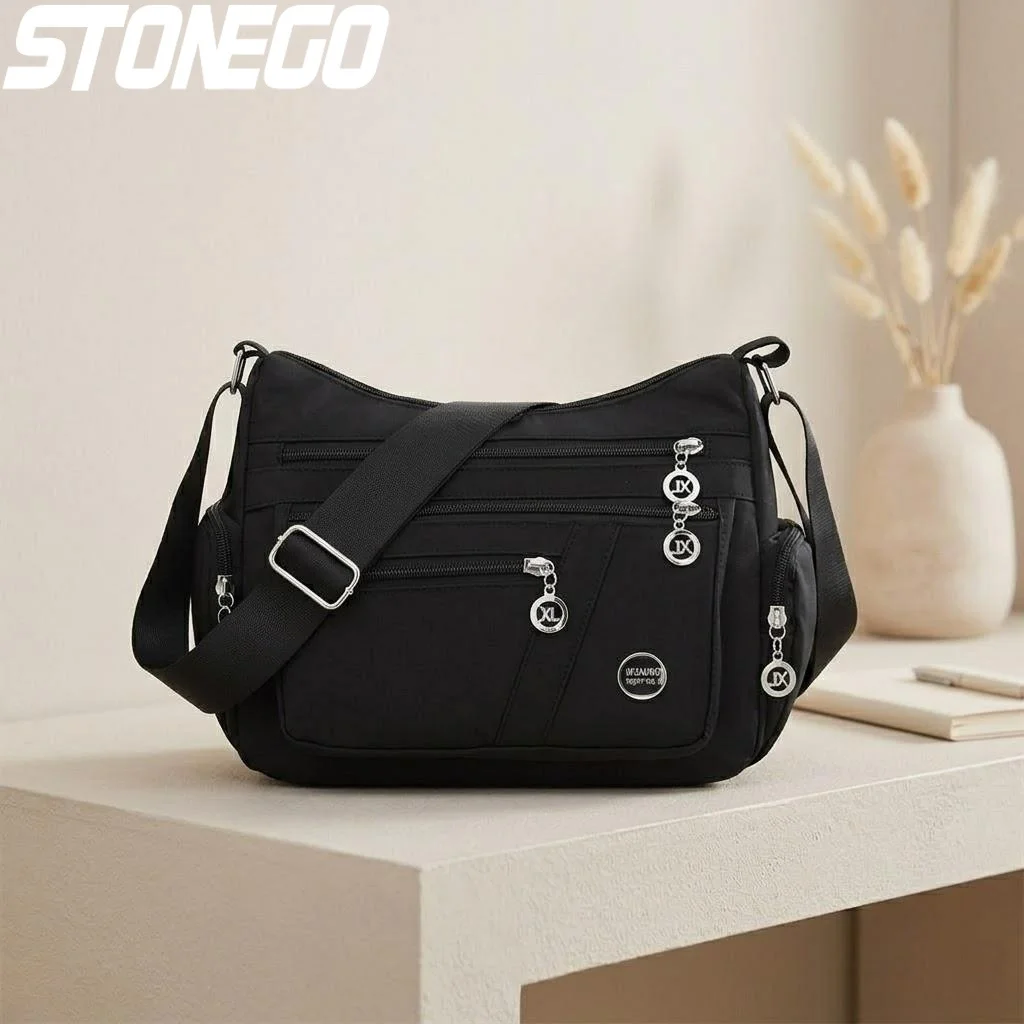 

Women's Fashion Crossbody Shoulder Bag Casual Waterproof Oxford Messenger Bag Stylish Daily Use