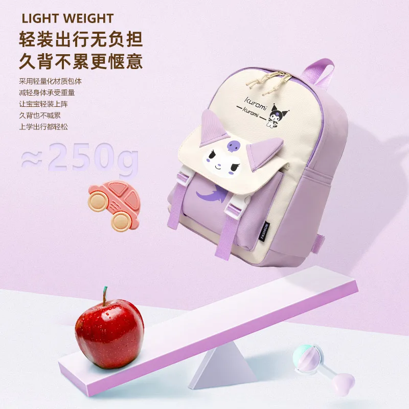 Sanrio My Melody Cinnamoroll Children's backpack elementary school backpack Yuguigou Kulomi student bag kindergarten backpack