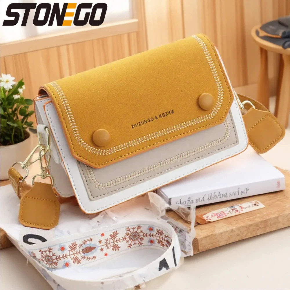 

Korean Style Small Square Crossbody Bag Fashionable Textured Shoulder Handbag for Women Casual Daily Use