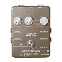 JOYO JF-24 ORTHROS SELECTOR Line Selector Guitar Pedal A/B 2 Line Loops Independent Control Connect Different Effects Pedals