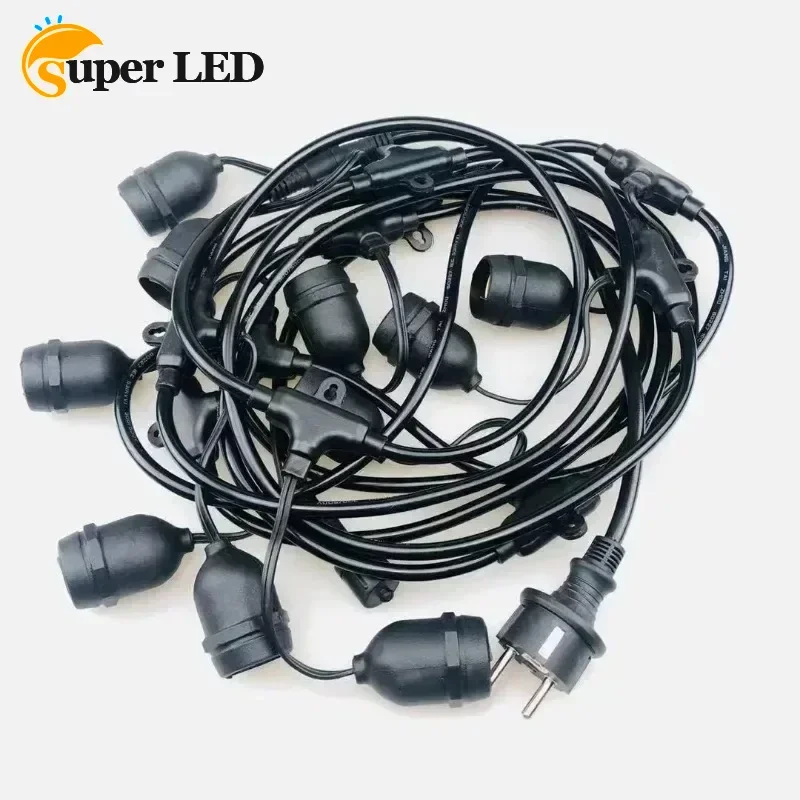 

OUTDOOR CHRISTMAS HOLIDAY LIGHTS STRING E27 WATERPROOF OUTDOOR PARTY LIGHTS