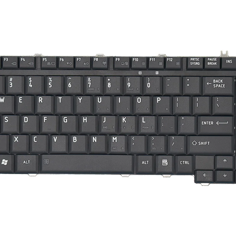 Teclados de ordenador portátil TOSHIBA Satellite, negro, para modelos A200, M200, A300, M300, L300, L305D, M205, L200 y L205