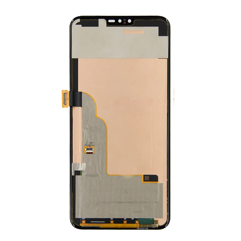 Tela de toque LCD para lg v50, 100% testado, montagem digitalizador, peça de reposição com moldura, peça de reparo