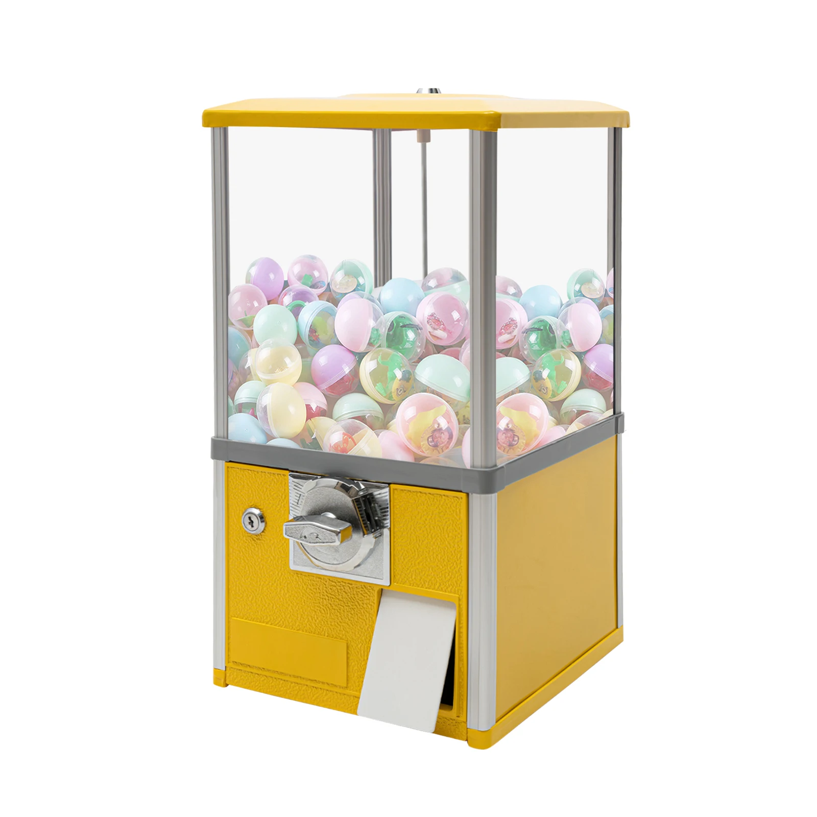 Bulk Vending Machine for 4.5-5cm Toys Capsule Candy Gumball Machine 25 Cent Coin