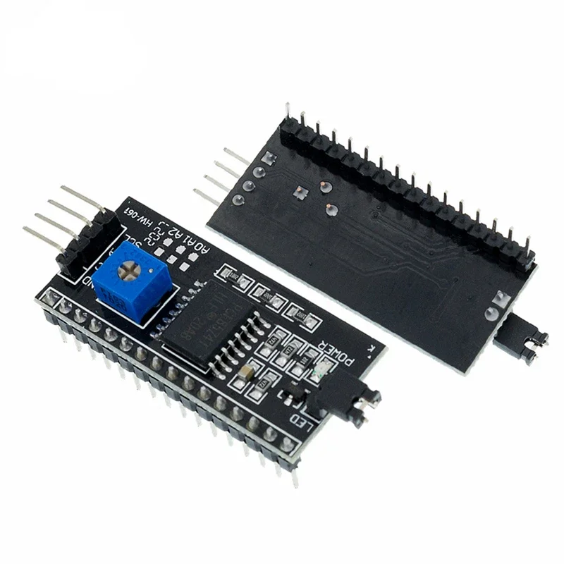 1PC DC 5V LCD1602 Liquid Crystal Display Module Blue Screen Display Module With IIC/I2C interface Adapter Board