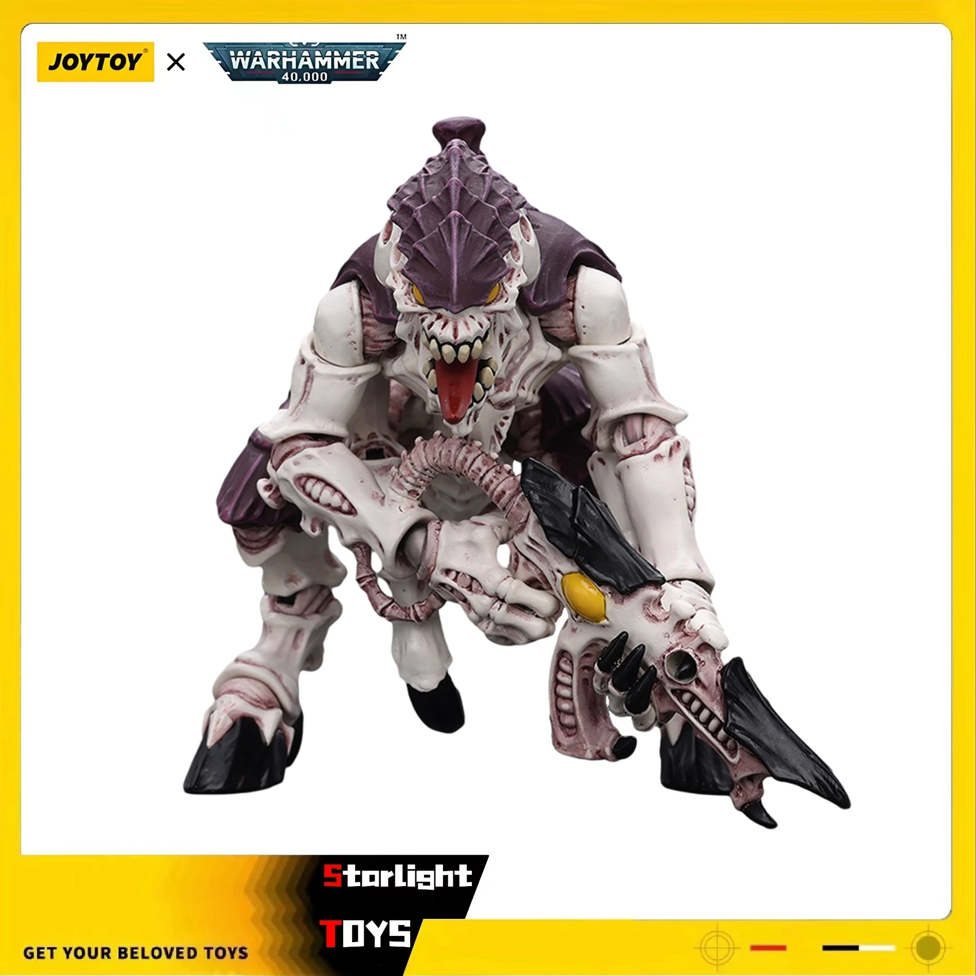 JOYTOY 1/18 figura de acción Warhammer 40K Tyranids colmena flota levitán termagant con Fleshborer modelo juguete regalos