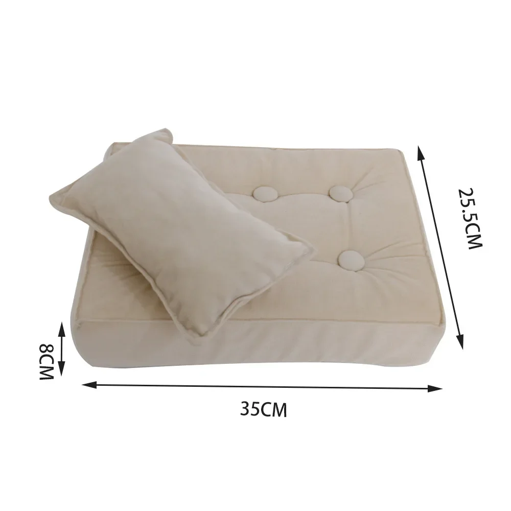 Baby Bed New Style Newborn Photography Props Retro Posing Assisted Auxiliary Mat Props Make Old Small Bed Infant Accessories