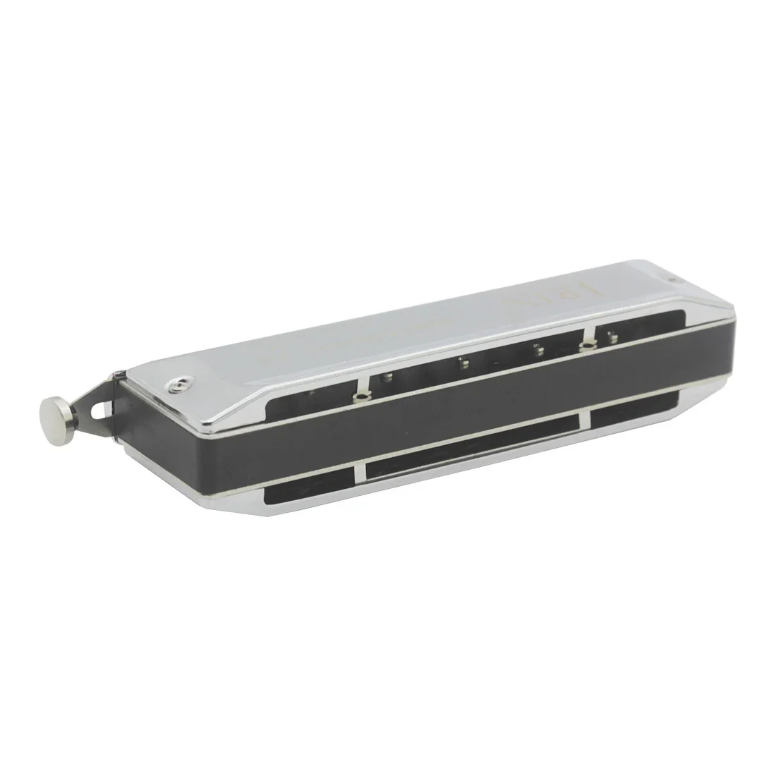 IRIN 1248 Chromatic Harmonica 12-hole 48-tones Harmonica Silver Mouth Organ Suitable For Music Enthusiasts Woodwind Instrument