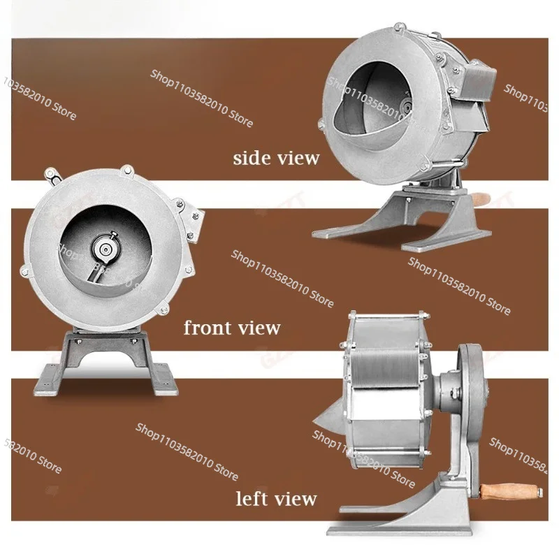 Manual Vegetable Slicer Shredder, Heavy Duty Hand Crank Fruit Cutter for Commercial Kitchen