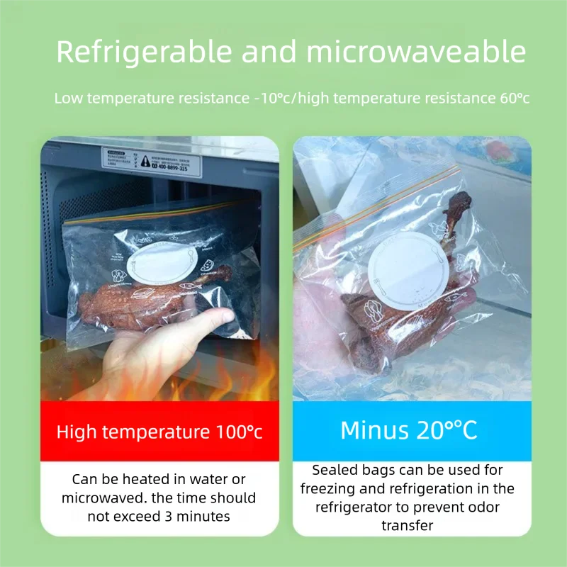 ダブルジッパー密封バッグ、食品グレードのプラスチック製保存袋 - Food Storage Usa のレビューと価格