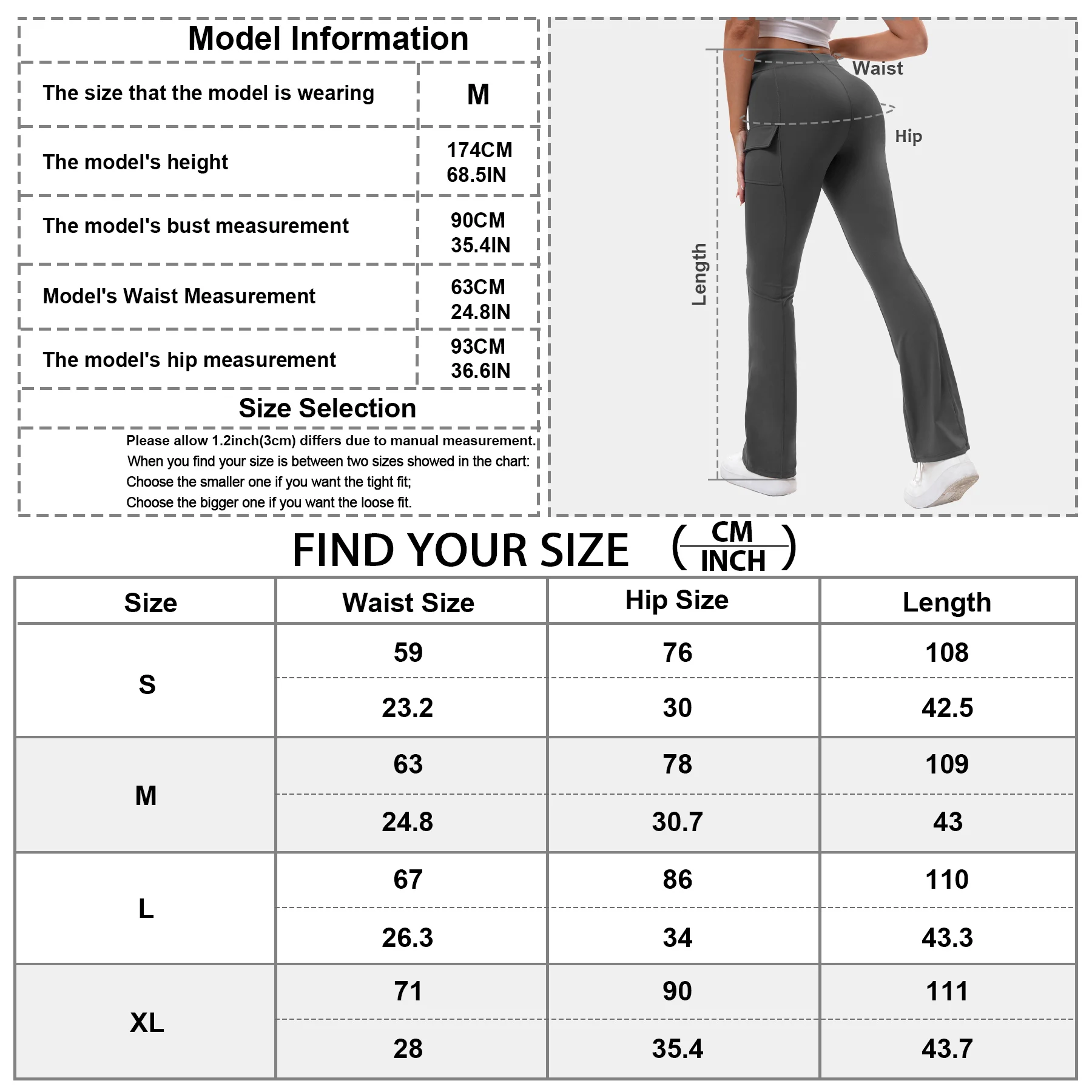 Side Pocket Flared Pants: High Waist Stretch Bootcut Trousers, Breathable Wide Leg Bottoms for Women - Daily Chic Comfort