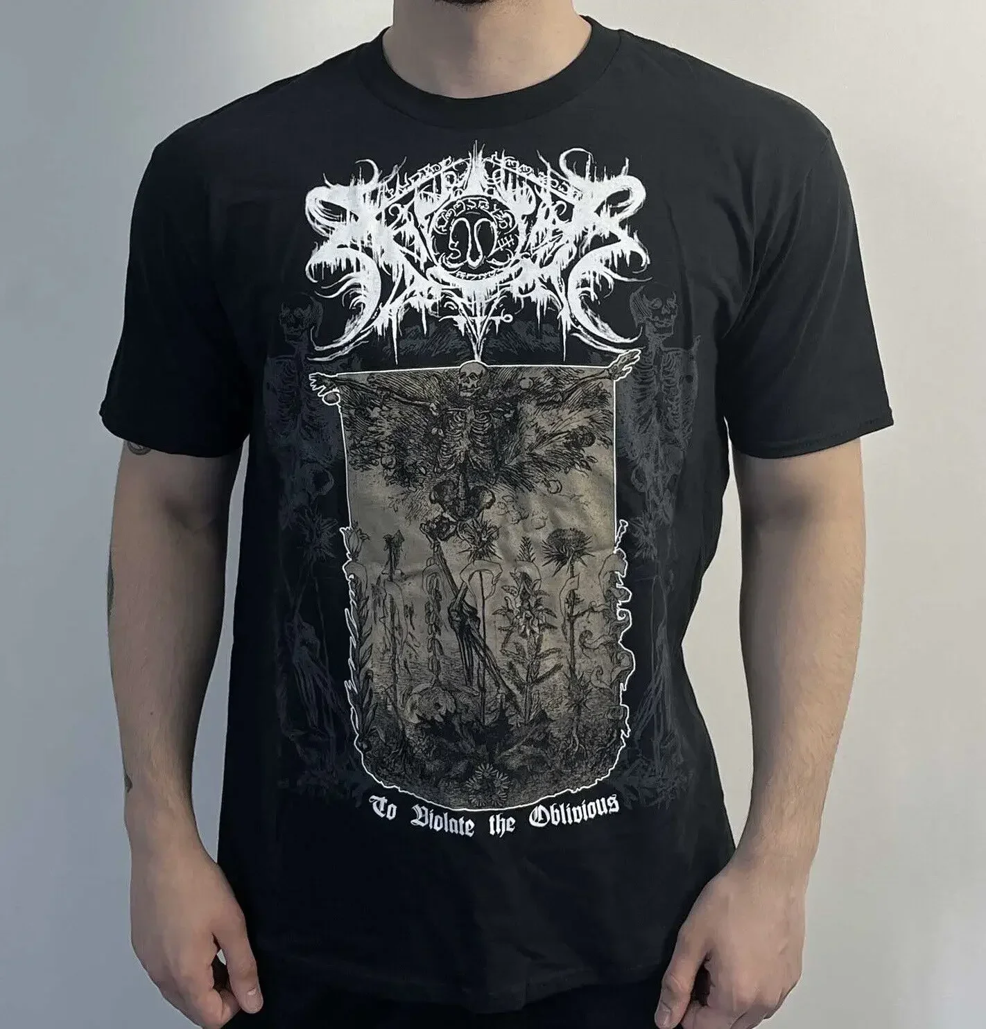 Xasthur - To Violate The Oblivious Black T-Shirt long sleeves